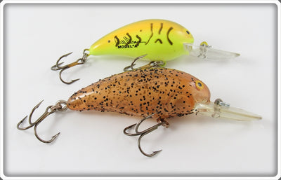 Bomber Crawdad & Pumpkinseed Model A Lure Pair 