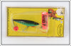 Vintage Fred Arbogast Perch Arby Lure On Card 