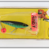 Vintage Fred Arbogast Perch Arby Lure On Card 