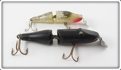 Creek Chub Jointed Baby Pikie & Jointed Spinning Pikie Pair 