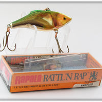 Rapala Gold Natural Rattlin' Rapala In Box