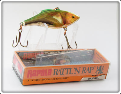 Rapala Gold Natural Rattlin' Rapala In Box