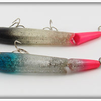 Rebel Glitter Fluorescent Jointed Floater Pair