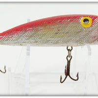 Rebel Silver Red Back Popper Lure