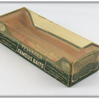 Pflueger White Red Silver Sparks Jointed Palomine In Box