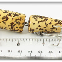 Pflueger White Red Silver Sparks Jointed Palomine In Box