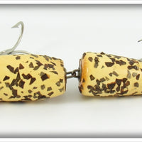 Pflueger White Red Silver Sparks Jointed Palomine In Box