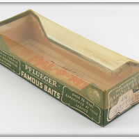 Pflueger White Red Silver Sparks Jointed Palomine In Box