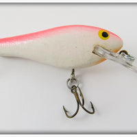 Unknown Coffin Lip White & Red Minnow