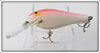 Unknown Coffin Lip White & Red Minnow