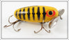 Vintage Hom Art Yellow & Black Skipper Lure