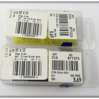 Storm Metallic Yellow & Silver Hot N Tot Lot Of Three