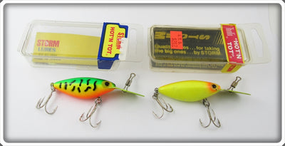 Storm Chartreuse & Hot Tiger Hot N Tot Pair