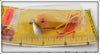 Arbogast Yellow Shore Weedless Jitterbug On Card