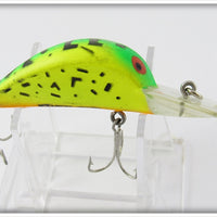 Heddon Fluorescent Green Crawdad Hedd Hunter