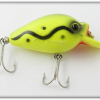 Arbogast Chartruese Black Snake Line Pug Nose