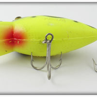 Arbogast Chartruese Black Snake Line Pug Nose