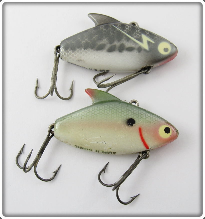 Heddon Black Crappie & Shad Super Sonic Pair