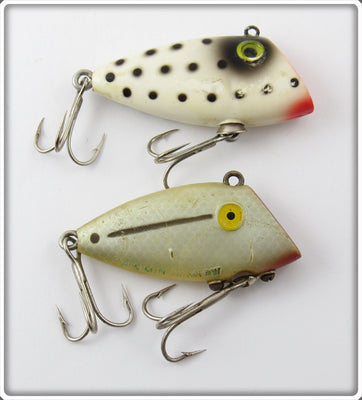 Tackle Industries Grey Scale & Black Spotted Swimmin' Minnow Pair