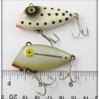Tackle Industries Grey Scale & Black Spotted Swimmin' Minnow Pair