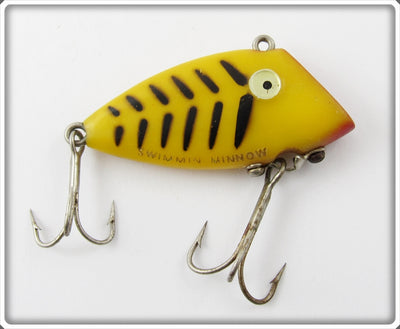 Tackle Industries Yellow Black Ribs Swimmin' Minnow