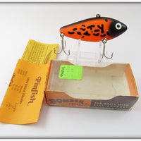 Bomber Orange Black Coachdog Pinfish In Box