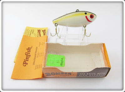 Bomber Yellow & Silver Scale Pinfish In Box