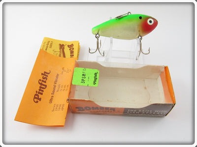 Bomber Transparent Green Back Pinfish In Box