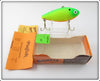 Bomber Fluorescent Yellow Green Scale Pinfish In Box