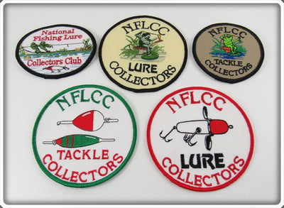 NFLCC Frog, Bobber & Decker Rotary Head Patch Lot
