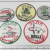 NFLCC Frog, Bobber & Decker Rotary Head Patch Lot