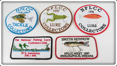 NFLCC Sunfish, Rhodes Frog, Wagtail, Frog & Smith Minnow Patch Lot