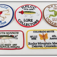 NFLCC Vacuum Bait, Woodpecker, Rhodes Frog, Smith Minnow & Colorado Moth Patch Lot