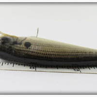 Bagley Shad On White Small Fry Shad