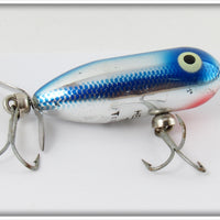 Heddon Chrome Blue Shiner Tiny Torpedo