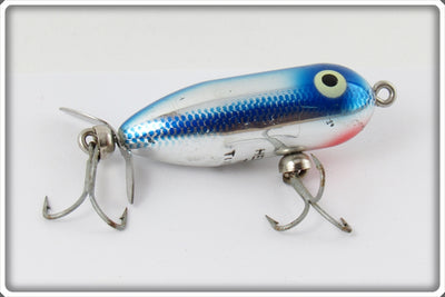 Heddon Chrome Blue Shiner Tiny Torpedo