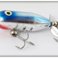Heddon Chrome Blue Shiner Tiny Torpedo