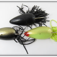 Swamp Fox Moss Boss Lot Of Three: Black & Yellow