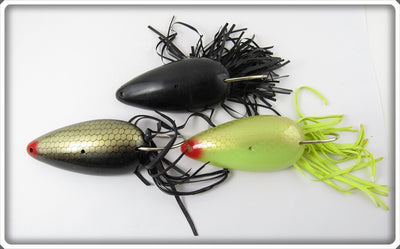 Swamp Fox Moss Boss Lot Of Three: Black & Yellow