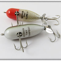 Heddon Tiny Torpedo Pair: Red Head White & Baby Bass