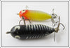 Heddon Tiny Torpedo Pair: Yellow Shore & Black Shore