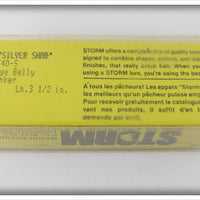 Storm Shad Orange Belly Thinfin Silver Shad In Box BT40-S