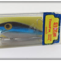 Storm Metallic Silver Blue Back Thinfin Silver Shad In Box