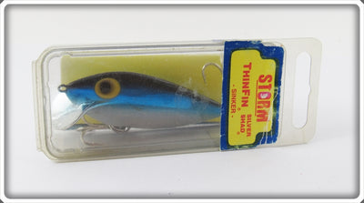 Storm Metallic Silver Blue Back Thinfin Silver Shad In Box