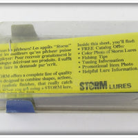 Storm Metallic Silver Blue Back Thinfin Silver Shad In Box