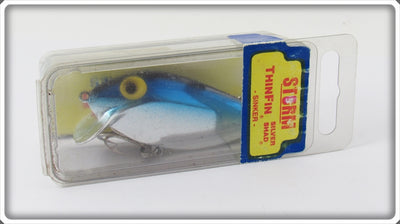 Storm Metallic Silver Blue Back Thinfin Silver Shad In Box