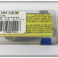 Storm Metallic Silver Blue Back Thinfin Silver Shad In Box