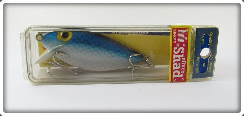 Storm Blue Scale Thinfin Silver Shad In Box