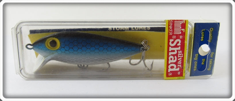 Storm Blue Scale Thinfin Silver Shad In Box