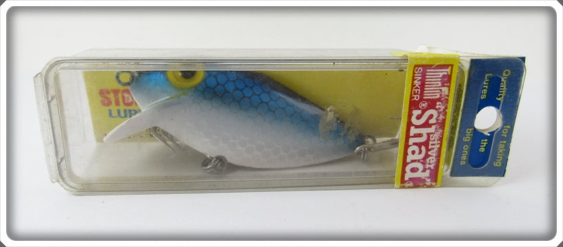 Storm Blue Scale Thinfin Silver Shad In Box